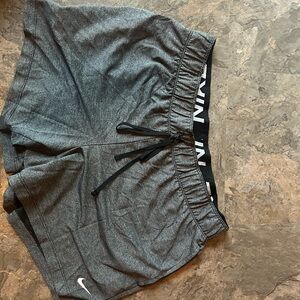 Nike Women's Charcoal Athletic Shorts
